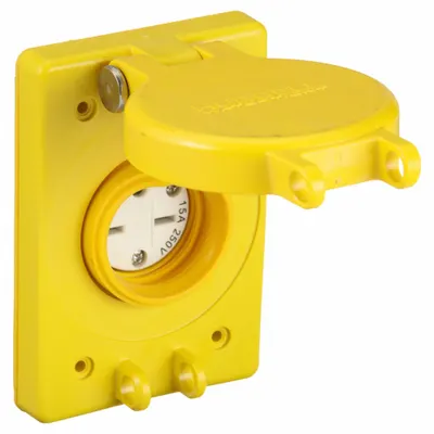 HUBBELL HBL60W49 Weather-Resistant Receptacle - Weather-Resistant Receptacles