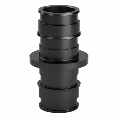 ZURN QEPC64X Expansion Polymer Barbed Tube Fitting Coupling - Expansion Polymer Barbed Tube Fittings