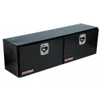 WEATHER GUARD Topside Truck Box: Topside Truck Box, Double Drop-Down Doors Lid, D-Handle, Aluminum (MPN 364-5-02)