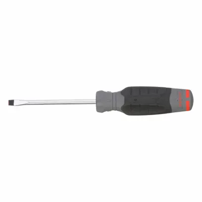 PROTO Screwdrivers: 1/4 in Tip Size, Long Lg, 8 1/2 in Overall Lg, 4 in Shank Lg - General Purpose Slotted Screwdrivers