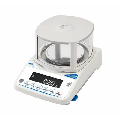 A&D WEIGHING Lab Scale: 220 g Capacity, 0.001 g Readability, 0.001 g Repeatability - Precision Lab Balances