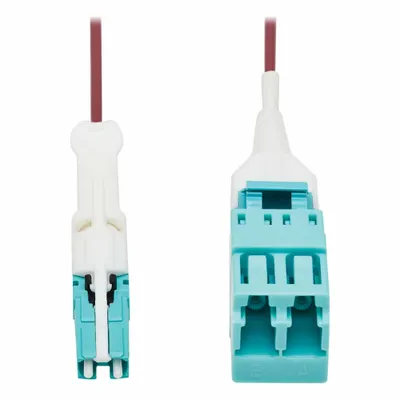 EATON TRIPP LITE N822L-001-MF Duplex OM4 Multi-Mode Fiber Optic Patch Cord - Multi-Mode Fiber Optic Patch Cords