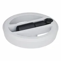 This spoked hand wheel features a fold-away handle that can be tucked out of the way when not in use, saving space and preventing snagging. Made of aluminum with a 200 mm diameter and 18 mm bore, it is suited for manual control of valves, machine tools, and industrial equipment
