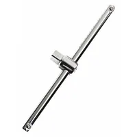 PROTO Sliding Bar: 1/2 in Drive, 12 3/4 in Lg, Smooth Grip, Alloy Steel, Chrome (MPN J5485)