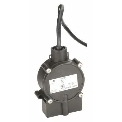 LITTLE GIANT Float Switch: Normally Open (Pump Down), 115V AC, 10 A, Piggyback Plug - Diaphragm Switches
