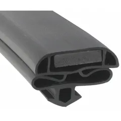 Replacement door gasket for commercial refrigerators and freezers. Designed to maintain proper door closure and thermal efficiency, reducing cold air loss. Suitable for walk-in coolers, reach-in units, and display cases.