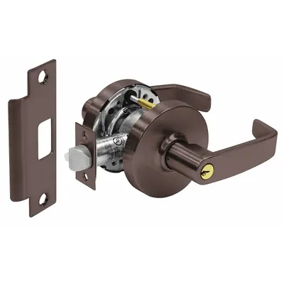 SARGENT 10XG05 LL 10B Office Lever Lockset, Bronze, ADA Compliant - Office Lever Locksets