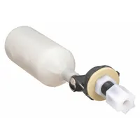 KERICK Float Valve Assembly: For Water Media, Angle Valve Body, Cylindrical, Bulkhead, PVC, Female (MPN MA252)