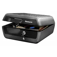 Safe: Key Lock, 0.36 cu ft Capacity, Steel, 7 5/8 in H x 16 1/2 in W x 14 3/4 in D, Fire Rated (MPN CHW30200)