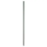 ASI GLOBAL Partition Column: Plastic Polymer, Pebble, Gray, 82 in Ht, 10 in Wd, 1 in Thick (MPN 65-M087109-9200)