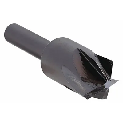 KEO 55087 110° Six-Flute Countersink, 5/8 in Body Dia, High Speed Steel - Smooth-Finish Six-Flute Countersinks