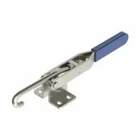 JERGENS Latching Toggle Clamp: Horizontal, Auto Latch Release Latch Release, Low Carbon Steel (MPN 70040)