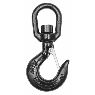 Dayton Slip Hook: 2,000 lb Working Load Limit, 80 Hook Grade, Alloy Steel - General Purpose Slip Hooks for Lifting