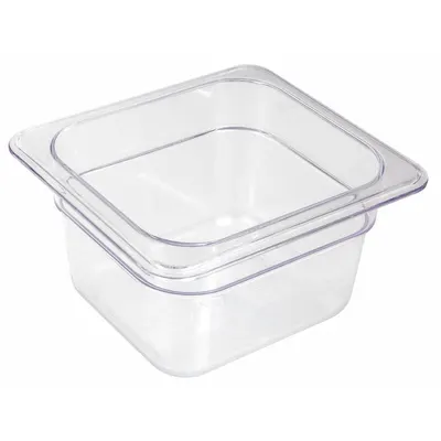 CRESTWARE FP62 Sixth Size Rectangular Food Pan - Steam Table Pans