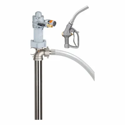 FINISH THOMPSON Low Viscosity Centrifugal Drum Pump, 316 SS, SFS-48 & M6 Kit - Low Viscosity Centrifugal Drum Pumps
