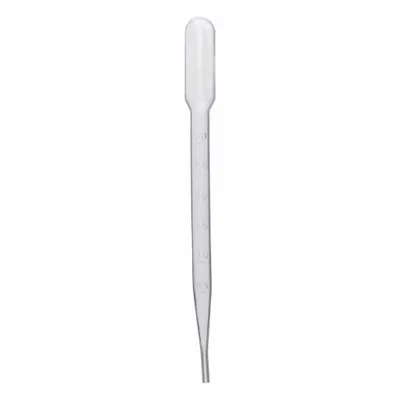 GLOBE SCIENTIFIC Transfer Pipette: 7 mL Capacity, Sterile, Std Transfer Pipette, Plastic - Sterile Transfer Pipettes