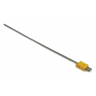 Dayton Thermocouple Probe: -325°F to 2,280°F /-200°C to 1,250°C, Type K, Rounded Tip - Thermocouples for Gas Applications