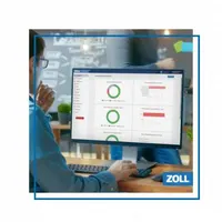 ZOLL PlusTrac Essential5 is an AED compliance program management software that includes alert notifications. It tracks and manages automated external defibrillator readiness, supporting safety compliance in facilities