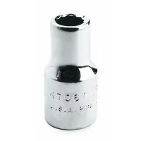 PROTO Socket: SAE, 3/8 in Drive Size, 3/4 in Socket Size, 12-Point, Std, Black Oxide, Socket (MPN J5224B)