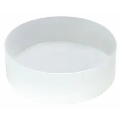 APPROVED VENDOR Round Lab Tray, Polypropylene, 8.69 L, 15 x 15 in