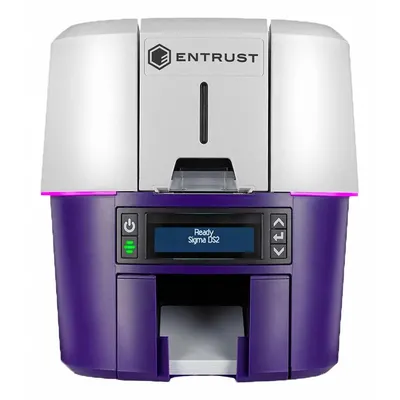 DATACARD ID Card Printer: Single-Sided Printer, Supports CR79/CR80 Card Format - ID Card Printers