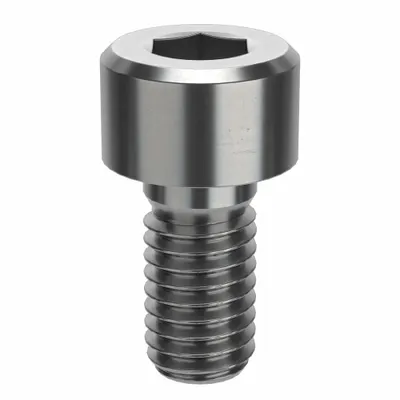 FOREVERBOLT Socket Head Cap Screw: M5x0.80 Thread Size, 10 mm Lg, Std, NL-19, Stainless Steel - Metric System Standard Socket Head Cap Screws