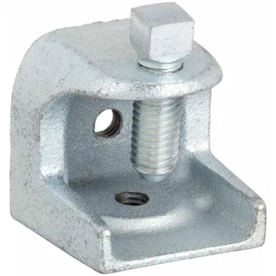 SUPERSTRUT Beam Clamp: Iron, 15/16 in, 1/4"-20 Thread Size, 1 1/4 in Overall Lg - Beam, Wire Rod & Purlin Clamps