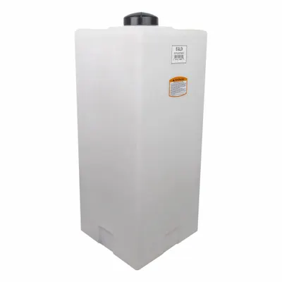 NORWESCO Utility Tank: 55 gal, Closed Top, 18 in x 18 in, 5 in Fill Opening Dia - Rectangular Vertical Liquid Storage Tanks