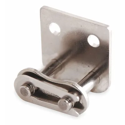 TSUBAKI Attachment Link: For Stainless Steel Roller Chains, SA-2, 80, Single Strand - Attachment Links for ANSI Standard Chains