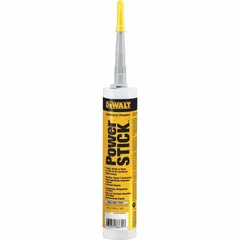 This DEWALT epoxy anchor adhesive is supplied in a 10 oz tube. It is ICC approved for use in both cracked and un-cracked concrete. The adhesive is used for bonding threaded rod, rebar, and anchors into concrete for structural and safety-critical applications.