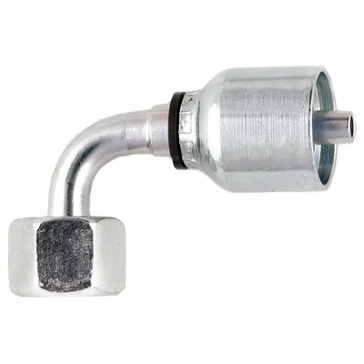 PARKER 1B243-8-8 Crimp Hydraulic Hose Fitting - Parker Crimp Hydraulic Hose Fittings with BSPP Connection