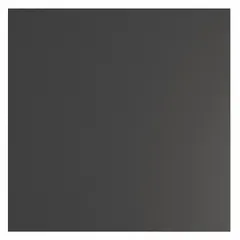 This phenolic partition panel measures 58 inches in height and width with a 1/2-inch thickness. It features a black matte finish and a resin-impregnated kraft paper core. Suitable for constructing privacy partitions in commercial restrooms and similar high-moisture environments.