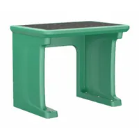 CORTECH Freestanding Desk: Green, 29 in Overall Ht, 36 in Overall Wd, 24 in Overall Dp, Floor Mount (MPN 7608GN)