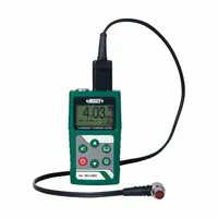 INSIZE Ultrasonic Thickness Gage: Couplant/Transducer (ISU-T08)/USB Cable, +/-0.04 mm, NIST (MPN ISU-250C)