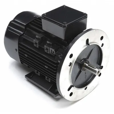 LEESON Metric Motor: 1 hp, C-Face/Rigid Base Mount, 80D Frame Size - C-Face with Rigid Base 3-Phase IEC Metric General Purpose AC Motors