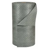 BRADY SPC ABSORBENTS Sorbent Roll: Gray, Polypropylene, 150 ft Roll Lg, 30 in Roll Wd, Box (MPN MRO30)