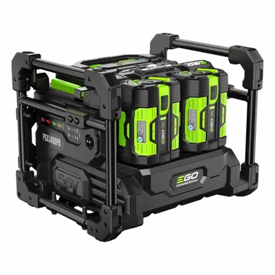EGO Charging Power Bank Kit: For 56V DC Battery Volt, Std, Simultaneous, 56V AC - EGO Battery Chargers