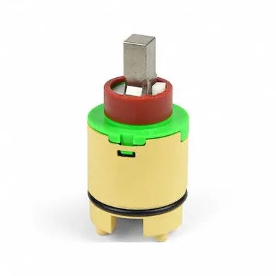 ZURN Cartridge: For AquaSpec Series, Use with Hot/Cold Water, Ceramic - Disc Faucet Cartridges