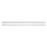 STARRETT Combination Square Blade: Inch/Metric, Inches/Millimeters (MPN CB24-4R)