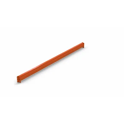 HUSKY RACK & WIRE Beam: Step Beam, Teardrop, 120 in x 2 1/2 in x 4 1/4 in - Husky Rack & Wire Teardrop Pallet Rack Step Beams