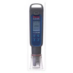 This ORP sensor measures oxidation-reduction potential in water and process fluids. It features a single junction, round tip shape, and plastic body with a 7/8 in overall diameter. The measurement range is -1000 to 1000 mV. Typical applications include water treatment, chemical processing, and environmental monitoring.