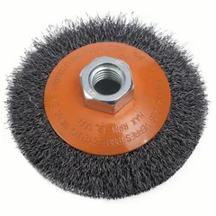Type 27 grinding wheel from the XCAVATOR XX series, designed for cool-cutting on carbon and stainless steel. Each wheel measures 9" x 1/4" x 7/8" with 24 grit. Supplied in a 10-pack. Suitable for heavy stock removal, weld grinding, and edge beveling in fabrication and metalworking applications.