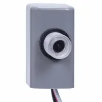 INTERMATIC Photocontrol: Flush In-Post Photocell Mounting, 3/8 in Stem Dia, SPST, 120-277V AC (MPN EK4036S)