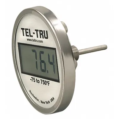 TEL-TRU Fixed-Angle General Purpose Digital Thermometer ND5BB09111-P22046 - Fixed-Angle General Purpose Digital Thermometers
