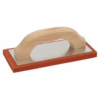 MARSHALLTOWN Concrete Float: Blade Material Rubber, Blade Shape Square - Concrete Hand Floats