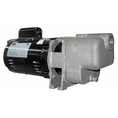 Dayton Centrifugal Pump: Self-Priming, 115/230V AC, 41 ft Max Head - 1/8 to 1 HP Self-Priming Centrifugal Pumps