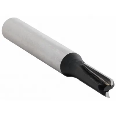 WESTWARD Straight Profile Router Bit, Carbide Tipped, 1/4 in Cutter Dia. - Straight Profile Router Bits