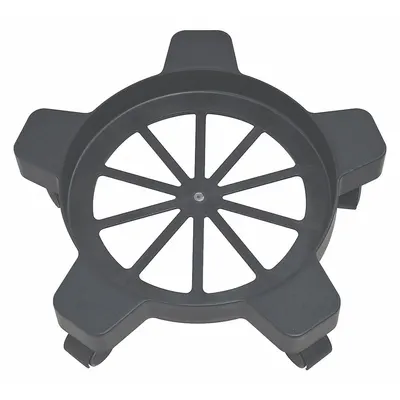 OEM Drum Dolly: 75 lb Load Capacity - Cross-Brace Drum Dollies with Support Ring