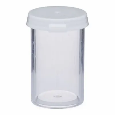 OEM Vial with Cap: Sample - Plastic Lab Vials