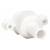 This drain fitting is a replacement part for ice machines, used to connect and drain water from the machine's system. It helps maintain proper water flow and prevent leaks in commercial ice-making equipment
